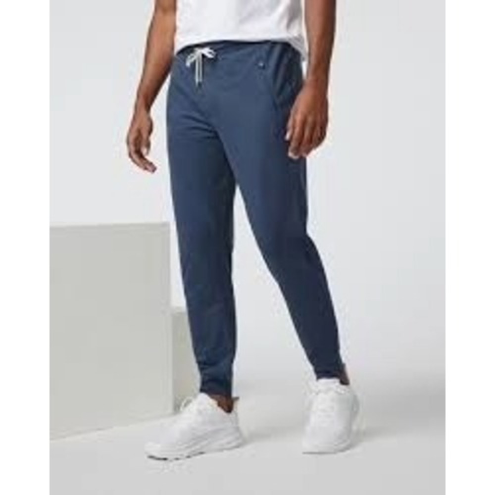 261 Vuori Sunday Performance Joggers Mens Blue Charcoal Sweatpants (L, EUC)
